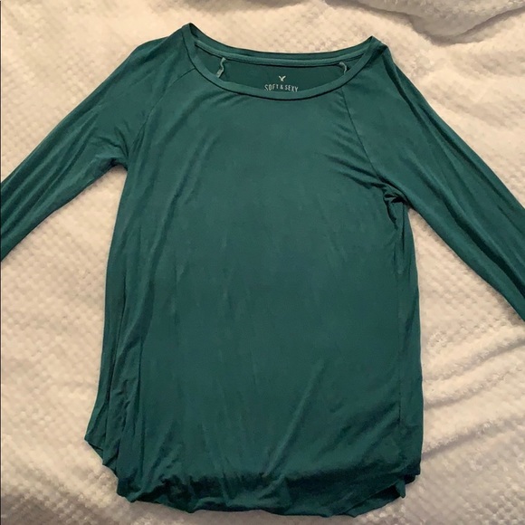 American Eagle Soft&Sexy Long Sleeve Tee - Picture 1 of 1